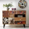 Amish Reclaimed Wood 3 Door 4 Drawer Large Sideboard -Diy Shop amish reclaimed wood 3 door 4 drawer large sideboard5059368574451 01c MP
