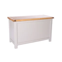 Argenta Light Grey Blanket Box Ottoman