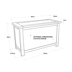 Argenta Light Grey Blanket Box Ottoman -Diy Shop argenta light grey blanket box ottoman5060697033175 04c MP