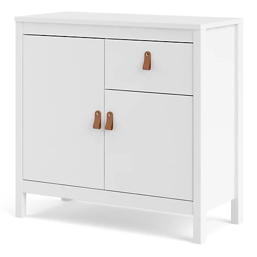 Barcelona Sideboard 2 Doors + 1 Drawer In White 5 Barcelona Sideboard 2 Doors + 1 Drawer In White - Image 3