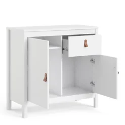Barcelona Sideboard 2 Doors + 1 Drawer In White 9 Barcelona Sideboard 2 Doors + 1 Drawer In White -Diy Shop barcelona sideboard 2 doors 1 drawer in white5060653082063 04c MP