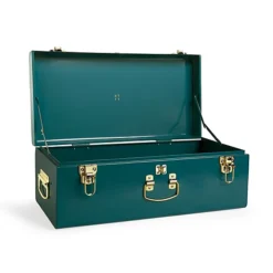 Beautify Storage Trunk - Teal Stainless Steel Storage Chest W/Gold Detailing, Bedroom Storage Organiser W/Lockable Lid & Handles 7 Beautify Storage Trunk - Teal Stainless Steel Storage Chest W/Gold Detailing, Bedroom Storage Organiser W/Lockable Lid & Handles -Diy Shop beautify storage trunk teal stainless steel storage chest w gold detailing bedroom storage organiser w lockable lid handles5056115730443 02c MP
