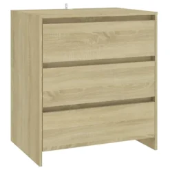 Berkfield 3 Piece Sideboard Sonoma Oak Engineered Wood 9 Berkfield 3 Piece Sideboard Sonoma Oak Engineered Wood -Diy Shop berkfield 3 piece sideboard sonoma oak engineered wood7720276903650 04c MP