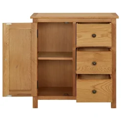 Berkfield Cupboard 70x35x75 Cm Solid Oak Wood 8 Berkfield Cupboard 70x35x75 Cm Solid Oak Wood -Diy Shop berkfield cupboard 70x35x75 cm solid oak wood7720276006900 03c MP