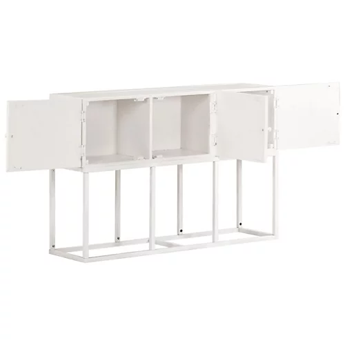 Berkfield Sideboard 115x30x76 Cm Solid Mango Wood 6 Berkfield Sideboard 115x30x76 Cm Solid Mango Wood - Image 4