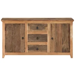 Berkfield Sideboard 140x40x75 Cm Solid Reclaimed Wood -Diy Shop berkfield sideboard 140x40x75 cm solid reclaimed wood7720276110743 03c MP