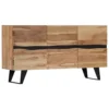 Berkfield Sideboard 150x40x79 Cm Solid Acacia Wood -Diy Shop berkfield sideboard 150x40x79 cm solid acacia wood7719773559377 01c MP