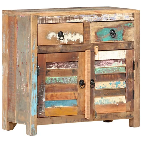 Berkfield Sideboard 70x30x68 Cm Solid Reclaimed Wood 3 Berkfield Sideboard 70x30x68 Cm Solid Reclaimed Wood