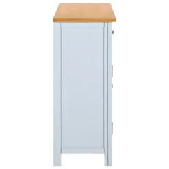 Berkfield Sideboard 90x33.5x83 Cm Solid Oak Wood -Diy Shop berkfield sideboard 90x33 5x83 cm solid oak wood7719773775179 04c MP