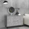 Berkfield Sideboard Concrete Grey 104x35x70 Cm Engineered Wood 1 Berkfield Sideboard Concrete Grey 104x35x70 Cm Engineered Wood -Diy Shop berkfield sideboard concrete grey 104x35x70 cm engineered wood7720276359259 01c MP