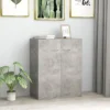 Berkfield Sideboard Concrete Grey 60x30x75 Cm Engineered Wood -Diy Shop berkfield sideboard concrete grey 60x30x75 cm engineered wood7719773776643 01c MP