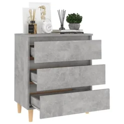 Berkfield Sideboard Concrete Grey 60x35x69 Cm Engineered Wood 8 Berkfield Sideboard Concrete Grey 60x35x69 Cm Engineered Wood -Diy Shop berkfield sideboard concrete grey 60x35x69 cm engineered wood7720276357976 03c MP