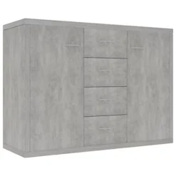 Berkfield Sideboard Concrete Grey 88x30x65 Cm Engineered Wood 7 Berkfield Sideboard Concrete Grey 88x30x65 Cm Engineered Wood -Diy Shop berkfield sideboard concrete grey 88x30x65 cm engineered wood7719773776377 02c MP