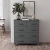 Berkfield Sideboard Dark Grey 79x40x80 Cm Solid Wood Pine -Diy Shop berkfield sideboard dark grey 79x40x80 cm solid wood pine7720276717671 01c MP