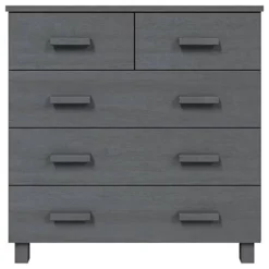 Berkfield Sideboard Dark Grey 79x40x80 Cm Solid Wood Pine -Diy Shop berkfield sideboard dark grey 79x40x80 cm solid wood pine7720276717671 03c MP