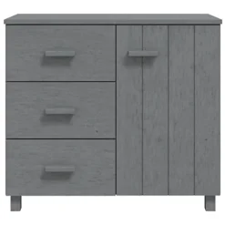 Berkfield Sideboard Dark Grey 90x40x80 Cm Solid Pinewood -Diy Shop berkfield sideboard dark grey 90x40x80 cm solid pinewood7720276717766 03c MP