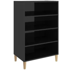 Berkfield Sideboard High Gloss Black 57x35x90 Cm Engineered Wood 7 Berkfield Sideboard High Gloss Black 57x35x90 Cm Engineered Wood -Diy Shop berkfield sideboard high gloss black 57x35x90 cm engineered wood7720276359372 02c MP