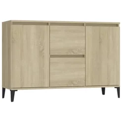 Berkfield Sideboard Sonoma Oak 104x35x70 Cm Engineered Wood -Diy Shop berkfield sideboard sonoma oak 104x35x70 cm engineered wood7720276359242 02c MP