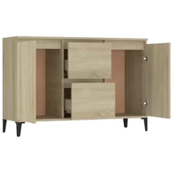 Berkfield Sideboard Sonoma Oak 104x35x70 Cm Engineered Wood -Diy Shop berkfield sideboard sonoma oak 104x35x70 cm engineered wood7720276359242 04c MP