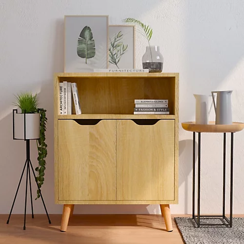 Berkfield Sideboard Sonoma Oak 60x30x72 Cm Engineered Wood 3 Berkfield Sideboard Sonoma Oak 60x30x72 Cm Engineered Wood