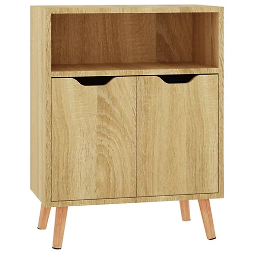 Berkfield Sideboard Sonoma Oak 60x30x72 Cm Engineered Wood 4 Berkfield Sideboard Sonoma Oak 60x30x72 Cm Engineered Wood - Image 2