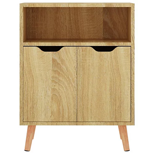 Berkfield Sideboard Sonoma Oak 60x30x72 Cm Engineered Wood 5 Berkfield Sideboard Sonoma Oak 60x30x72 Cm Engineered Wood - Image 3
