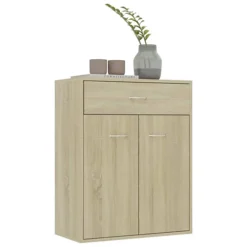 Berkfield Sideboard Sonoma Oak 60x30x75 Cm Engineered Wood -Diy Shop berkfield sideboard sonoma oak 60x30x75 cm engineered wood7719773776544 04c MP