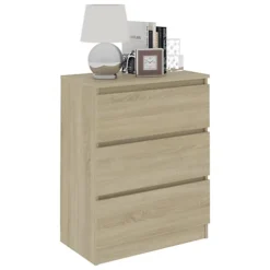 Berkfield Sideboard Sonoma Oak 60x35x76 Cm Engineered Wood 8 Berkfield Sideboard Sonoma Oak 60x35x76 Cm Engineered Wood -Diy Shop berkfield sideboard sonoma oak 60x35x76 cm engineered wood7719773914473 03c MP