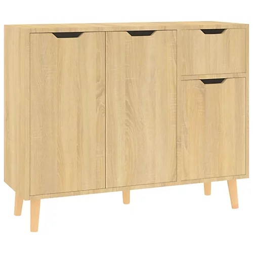 Berkfield Sideboard Sonoma Oak 90x30x72 Cm Engineered Wood 4 Berkfield Sideboard Sonoma Oak 90x30x72 Cm Engineered Wood - Image 2
