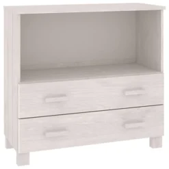 Diy Shop -Diy Shop berkfield sideboard white 85x35x80 cm solid wood pine7720276717435 02c MP