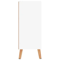 Berkfield Sideboard White And Sonoma Oak 60x30x72 Cm Engineered Wood -Diy Shop berkfield sideboard white and sonoma oak 60x30x72 cm engineered wood7720276344255 04c MP