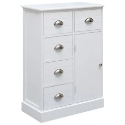 Berkfield Sideboard With 10 Drawers White 113x30x79 Cm Wood -Diy Shop berkfield sideboard with 10 drawers white 113x30x79 cm wood7719773669434 03c MP
