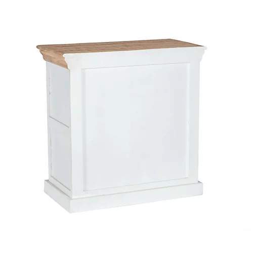 Breo Solid Mango Wood Small Sideboard White 6 Breo Solid Mango Wood Small Sideboard White - Image 4