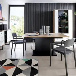 Brolo Tall Wide Glazed Display Cabinet With The Walnut And Dark Panel Finish 9 Brolo Tall Wide Glazed Display Cabinet With The Walnut And Dark Panel Finish -Diy Shop brolo tall wide glazed display cabinet with the walnut and dark panel finish5900355059553 04c MP