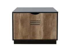 Cambridge Black & Wood Effect Storage Blanket Box -Diy Shop cambridge black wood effect storage blanket box5016319135659 03c MP