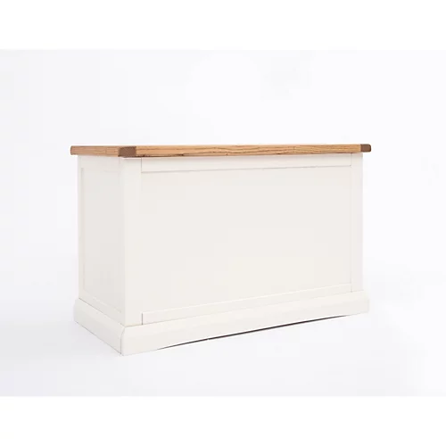 Consenza Off White Blanket Box Ottoman 4 Consenza Off White Blanket Box Ottoman - Image 2