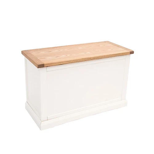 Consenza Off White Blanket Box Ottoman 5 Consenza Off White Blanket Box Ottoman - Image 3