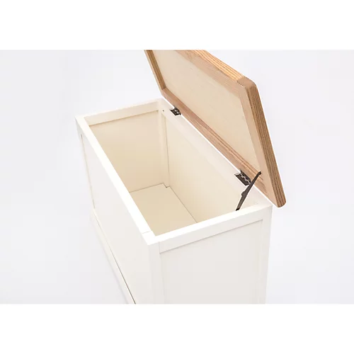 Consenza Off White Blanket Box Ottoman 6 Consenza Off White Blanket Box Ottoman - Image 4