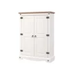 Corona Grey Wax 2 Door Cupboard Unit -Diy Shop corona grey wax 2 door cupboard unit5017839926314 01c MP