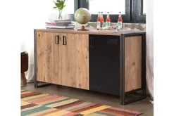 Cosmo Nora Sideboard Cabinet - Atlantic Pine -Diy Shop cosmo nora sideboard cabinet atlantic pine8628605451090 02c MP