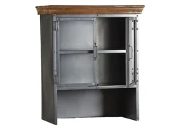 Cosmopolitan Industrial Sideboard Hutch - Wood & Metal -Diy Shop cosmopolitan industrial sideboard hutch wood metal5059368640996 02c MP