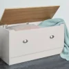 Cream & Oak Living Storage Blanket Box