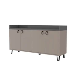 Decortie Dea Console Sideboard Display Unit Table Mocha Grey Anthracite Grey -Diy Shop decortie dea console sideboard display unit table mocha grey anthracite grey8680812185281 02c MP
