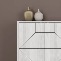 Decortie Dune Console Sideboard Display Unit 183 Ancient White -Diy Shop decortie dune console sideboard display unit 183 ancient white8680812105203 04c MP