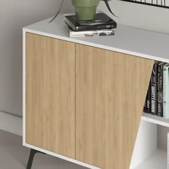 Decortie Fiona Console Sideboard Display Unit 180 White Oak 9 Decortie Fiona Console Sideboard Display Unit 180 White Oak -Diy Shop decortie fiona console sideboard display unit 180 white oak8680812119750 04c MP