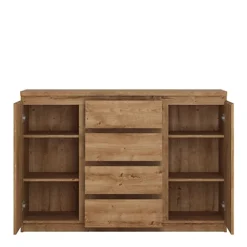 Diy Shop -Diy Shop fribo 2 door 4 drawer sideboard in oak5900355132515 02c MP