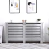 FurnitureHMD High Gloss Grey Radiator Cover Horizontal Slats Decorative Cabinet For Living Room, Bedroom,Office,Large Size -Diy Shop furniturehmd high gloss grey radiator cover horizontal slats decorative cabinet for living room bedroom office large size8425514212954 01c MP