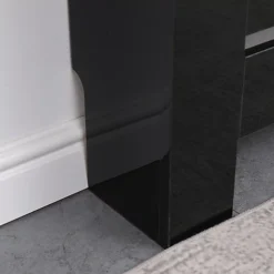 FurnitureHMD Modern Radiator Cover High Gloss Black Decorative Cabinet For Living Room, Bedroom,Horizontal Slats,Extra Large 9 FurnitureHMD Modern Radiator Cover High Gloss Black Decorative Cabinet For Living Room, Bedroom,Horizontal Slats,Extra Large -Diy Shop furniturehmd modern radiator cover high gloss black decorative cabinet for living room bedroom horizontal slats extra large8414796088968 04c MP