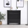 FurnitureHMD Modern Radiator Cover High Gloss Black Decorative Cabinet For Living Room, Bedroom,Horizontal Slats,Small -Diy Shop furniturehmd modern radiator cover high gloss black decorative cabinet for living room bedroom horizontal slats small8414796088937 01c MP