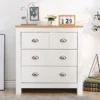 FurnitureHMD Storage Chest Of Drawers Organiser Unit With 4 Drawers For Bedroom,Living Room White And Oak -Diy Shop furniturehmd storage chest of drawers organiser unit with 4 drawers for bedroom living room white and oak8011727253961 01c MP